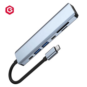 640メガバイト/秒USB3.0ハブアダプター1つの電話ラップトップアダプターに7ポート高速USBPORハブダウンロード互換タイプCコンピューター - Product Image 5