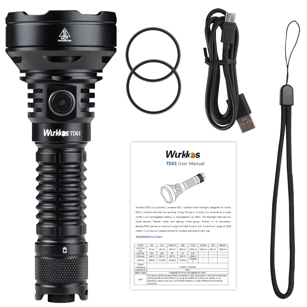 TD01C Black without battery