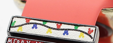 Mickey anillo de cuero