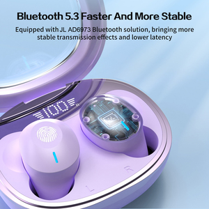 AGETUNR Fabricante S46 2023 BT 5.3 TWS Earbuds Elegante Sem Fio Esportes Em Orelha À Prova D' Água Fone De Ouvido Tipo <span class=keywords><strong>C</strong></span> Carregamento