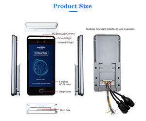 Ai Smart Access Control Producto Detección facial y reconocimiento Sistema DE ASISTENCIA Reconocimiento facial biométrico