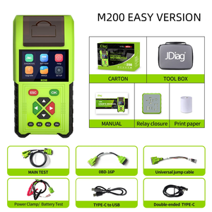 JDiag M200 Motorrad OBD2 Scanner ABS Test Fehler code Leser Batterie tester Motorrad Reparatur Diagnose werkzeug - Product Image 2