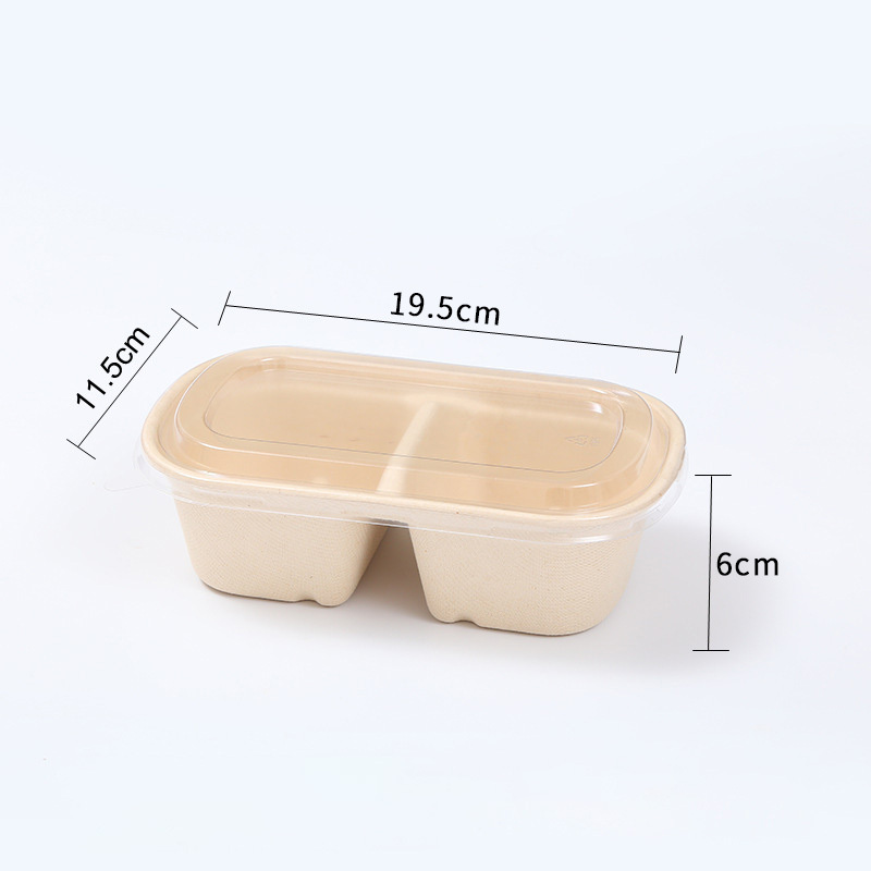 700 ml, 2 compartiments avec couvercle OPS