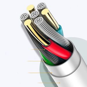 Dizüstü bilgisayar için kalın bakır tel çekirdek C veri kabloları için çoklu evrensel hızlı şarj C yükseltme - Product Image 4