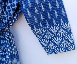 Trend kleid kadın elbise elbisesi hint el yapımı Farida <span class=keywords><strong>Kahlo</strong></span> Kaftan uzun pamuk Kaftan kapak gecelik Kaftan kadın giyim