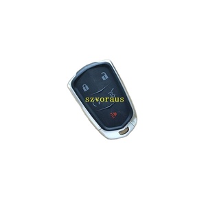 キャデラックHYQ2AB用車キー5ボタンスマートリモートキーフォブケースシェル - Product Image 1
