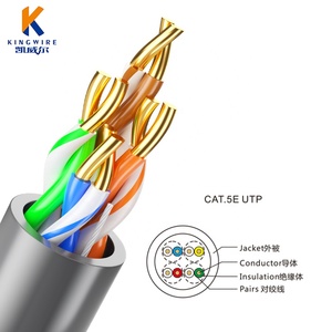 4 Cặp <span class=keywords><strong>8</strong></span> Dây 24awg 26awg 1000ft 305M Utp Cat5e Cáp Mạng Lan Bc Cca Cáp Ethernet Cat 5e - Product Image 4