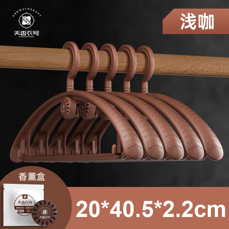 Red Brown Scented Clothes Hanger *3