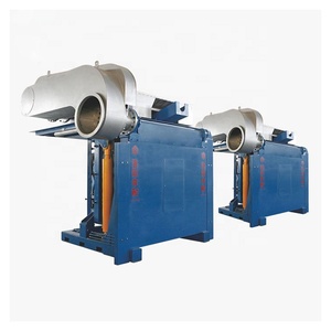 15 Ton industrial fusión chatarra de acero de hierro horno de inducción para la venta