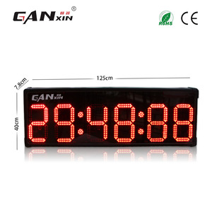 Impermeabile grande orologio da corsa per sport all'aperto Multi-funzionale LED digitale Marathon Timer con opzioni di controllo remoto treppiede - Product Image 6