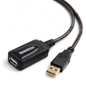 Cable de extensión activo USB 2,0, 1m, 15M, macho, hembra, conector chapado en oro, blindaje trenzado, impresora, uso de red informática, muestra gratis - Product Image 1