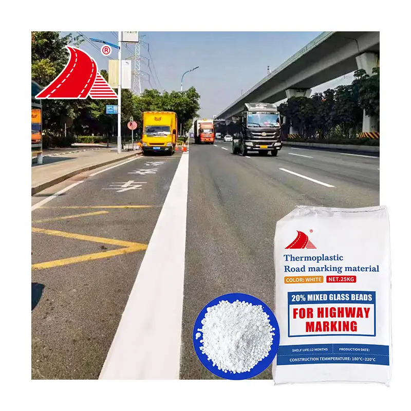 Astrong wear resistance Asian countries paint thermoplastic High compressive strength traffic road marking paint