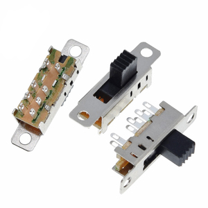 SS23E04 Double Toggle <strong>Switch</strong> 8 Pins 3 Files 2P3T DP3T Handle High 5mm Small Slide <strong>Switch</strong> - Product Image 2