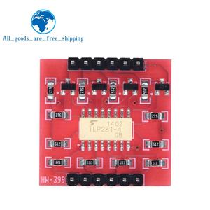 TZT TLP281 modulo IC Opto-isolatore a 4 canali a 4 canali per scheda di espansione Arduino isolamento optoaccoppiatore di alto e basso livello a 4 canali - Product Image 3