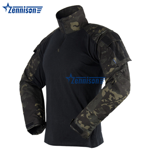 Oem G3 chiến đấu đồng phục ngụy trang màu đen chiến thuật ếch phù hợp với - Product Image 3