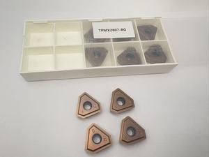 PVD/cvd tráng chính xác lỗ sâu xi măng cacbua vonfram có thể lập chỉ mục khoan chèn tpmx280716 cho máy khoan BTA và máy khoan súng - Product Image 2