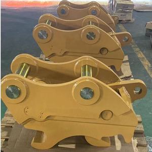 Dochte Hydraulische Schnell kupplung für 10-15 Tonnen Bagger Gelb 1 Jahr Garantie für verschiedene Marken - Product Image 6