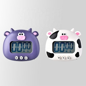 Timer da cucina con schermo grande con schermo digitale e orologio da cucina per lo studio con Timer manuale - Product Image 4