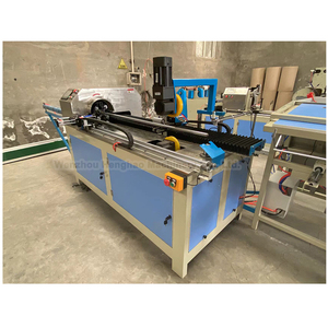 Automatic <strong>Paper</strong> Tube Cutting <strong>Machine</strong> with Single Blade <strong>Paper</strong> <strong>Core</strong> Cutter <strong>and</strong> Automatic <strong>Unloading</strong> <strong>Loading</strong> Device - Product Image 1