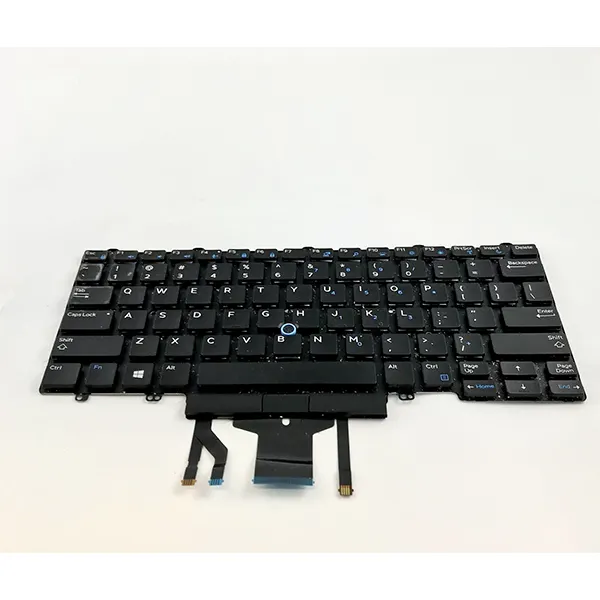 laptop keyboard For Dell Latitude 5480 7480 E5450 E5470 E7450 E7470 Precision 7520 Backlit Keyboard D19TR