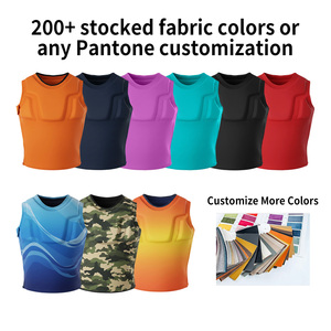 للبيع بالجملة من النيوبرين PWC CE معتمد بشعار مخصص بسحاب كامل أمامي للبالغين لركوب الأمواج والتزلج - Product Image 3