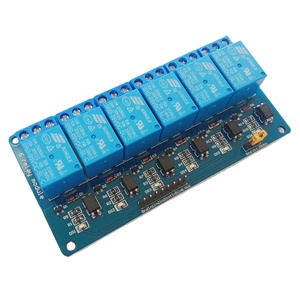 FYX Stock 5V 6-Wege-Relaismodul für Ar-duino 6-Kanal mit Optokoppler-Relais ausgang Hochwertiges industrielles Steuer relais - Product Image 1