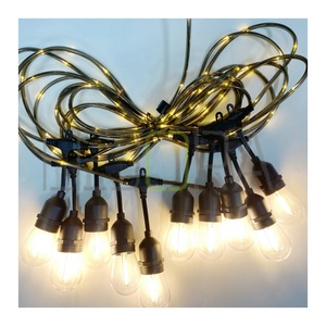 Outdoor RGB <strong>String</strong> <strong>Lights</strong> Color Changing with Flashing Rope Luminous <strong>String</strong> for Outside Patio Backyard Christmas Holiday Party - Product Image 1