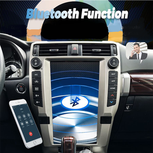 15.6 "Android 12 Carplay Gps Navi Teslaタイプ垂直スクリーン自動ヘッドユニット車ラジオトヨタ4ランナー2010 2018 2022 2024用 - Product Image 4