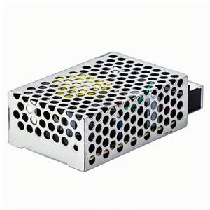 RS-25-12 25W <span class=keywords><strong>12V</strong></span> 2.1A Fonte de alimentação de saída única com entrada universal e design compacto para aplicações industriais