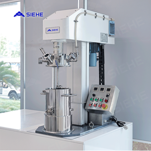 Parede de alta velocidade do vácuo 5L/branco/cor/carro/pintura a óleo Dispersor da máquina do laboratório com raspador - Product Image 4