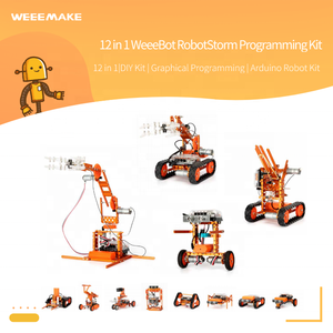 12 In 1 grafik programlanabilir eğitim ve üreticisi panoları öğrenme robotik oyuncak Robot Arduino ile uyumlu IDE başlangıç kiti