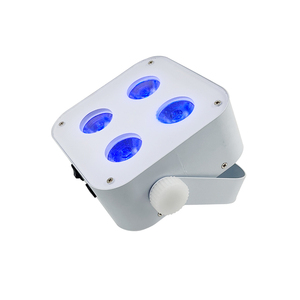 มืออาชีพดีเจแสง 4X18W RGBWA + UV แบตเตอรี่ไร้สาย DMX LED Par Light IR รีโมทราคาถูก led par กระป๋อง - Product Image 3