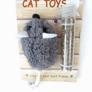 キャットニップ付き高品質シミュレーションマウス猫ティーザーおもちゃ - Product Image 4
