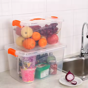 批发流行矩形塑料储物盒多功能储物盒 - Product Image 4