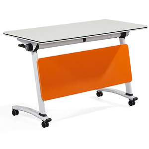 Escritorio de oficina de entrenamiento de conferencias plegable, mesa de ordenador y silla, diseño combinado, mesa larga Simple multifuncional - Product Image 6