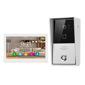 Hiwink Smart Home Solution Sistema de intercomunicación de timbre de video bidireccional con pantalla táctil de 10 "que admite desbloqueo remoto - Product Image 1