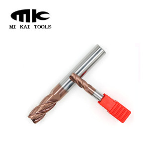 不锈钢数控钨实心角半径硬质合金立铣刀铣刀 - Product Image 4