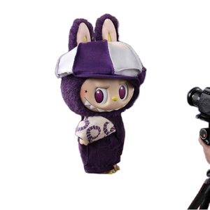 POP MART用大サイズLabubuビニールフィギュアモデルおもちゃ100% アニメ人形コレクションファンシー・ナウBe Be Be Milan 1Vミステリーボックス
