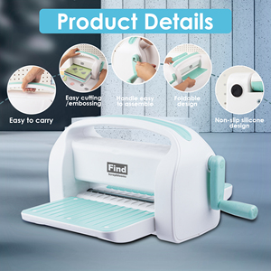 26041 Offene <span class=keywords><strong>A4</strong></span>-Stempel-Schneide- und Prägemaschine für die Kartenherstellung, DIY-Stempel-Schneiden und Prägen Scrapbooking Stempel-Schneidemaschine - Product Image 6