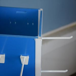 4 Side Rotating Cardboard Peg <strong>Hooks</strong> <strong>Counter</strong> <strong>Display</strong> Stands for Phone Accessories - Product Image 3