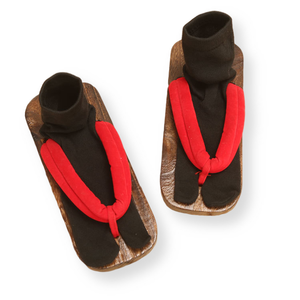 ขายส่ง Flip Flop ถุงเท้า Casual Tabi แยก Toe Geta Wicking ผ้าฝ้ายถุงเท้าสนุกพรีเมี่ยม V-Toe Big toe Designer ถุงเท้า - Product Image 5