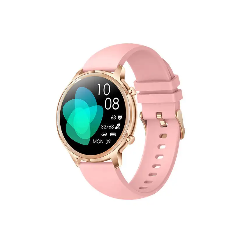 T18 Smart Watch 1.32 Inch Compatibel Elektronische Digitale Klok Sport Fitness Tracker Voor Android Ios 200Mah