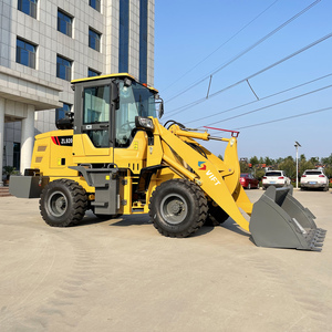 小型1.5吨柴油前端装载机4x4轮式紧凑型建筑机械，带铲斗附件2吨额定负载 - Product Image 2