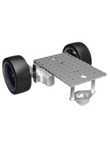 Hochwertiges AT-255B Roboter-Lunar-Rover-Chassis-Kit 6WD 4WD 2WD Ultraschall-MCU für Robotik-Enthusiasten - Product Image 3