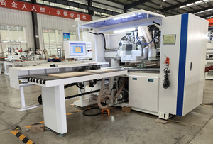 Macchina di perforazione CNC a sei lati MDF pannello compensato CNC alesatrice con funzione di fresatura laterale per officina di mobili - Product Image 6