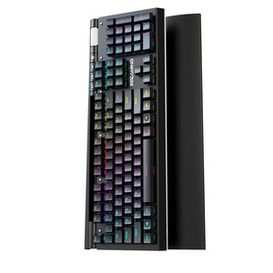ESGAMING金属アルミニウムフロントパネル有線キーボードデスクトップホットスワップ可能なメカニカルキーボードゲーム用コンピュータ用メーカー - Product Image 4