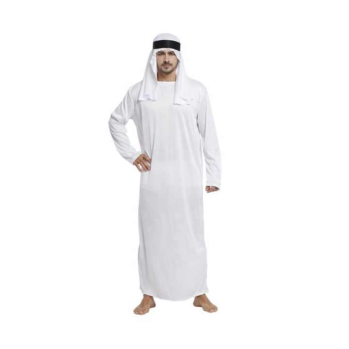 Arab Sheik Middle East Halloween Costume Adult Arabian Man Costume