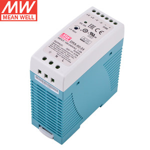 平均DRA-60-24 2.5Aシングル出力AC DC電源24V SMPS LED Industry24V出力電圧オプション220V入力 - Product Image 2