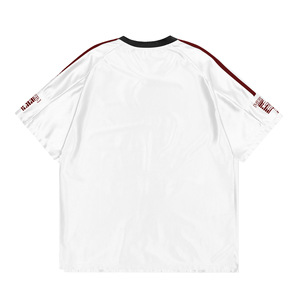 Kアイスジャージー文字プリントメンズ半袖Tシャツストリートファッションブランドスポーツルーズフィット最適 - Product Image 2