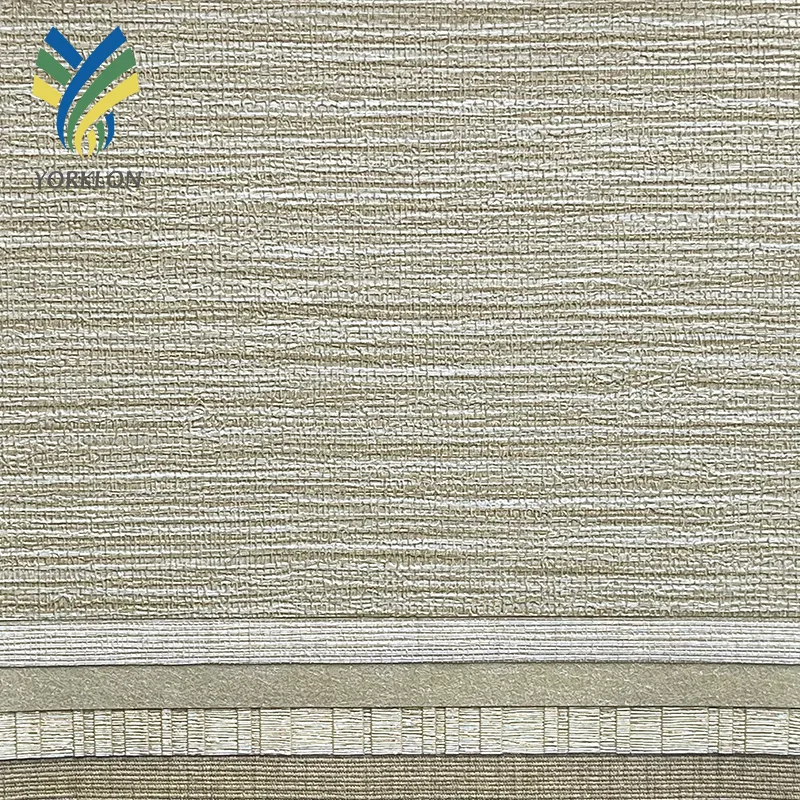 WIS099-127 Modern vinil emas lapisan PVC dekorasi dinding penutup dinding Wallpaper